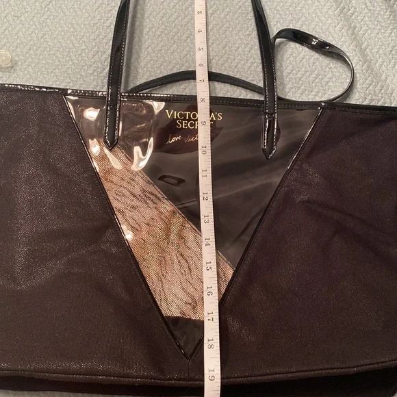 Victoria's Secret Black Tote Bag - Picture 14 of 15